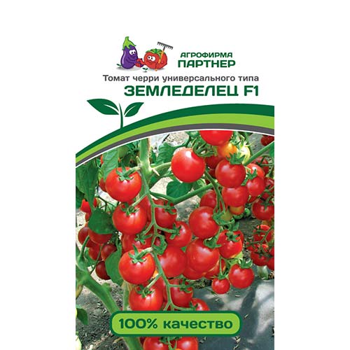 Томат черри Земледелец F1 Партнер артикул фото 1 Томат черри Земледелец F1 Партнер изображение 1 артикул 73484