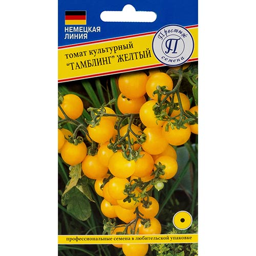 Томат декоративный Тамблинг желтый Престиж артикул фото 1 Томат декоративный Тамблинг желтый Престиж изображение 1 артикул 81235