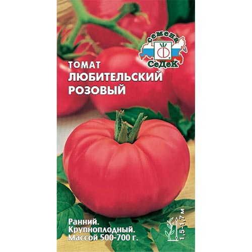 Томат Любительский розовый, семена изображение 1 артикул 93578