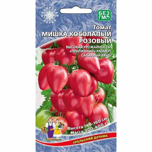 Томат Мишка косолапый розовый Уральский дачник изображение 1 артикул 40694