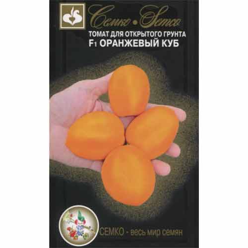 Томат Оранжевый куб F1 Семко артикул фото 1 Томат Оранжевый куб F1 Семко изображение 1 артикул 82541