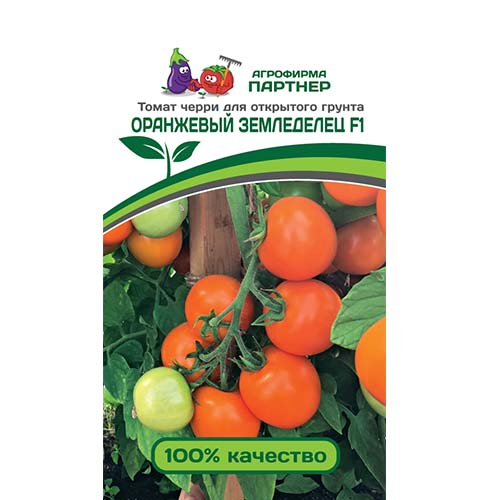 Томат Оранжевый земледелец F1 Партнер артикул фото 1 Томат Оранжевый земледелец F1 Партнер изображение 1 артикул 81062
