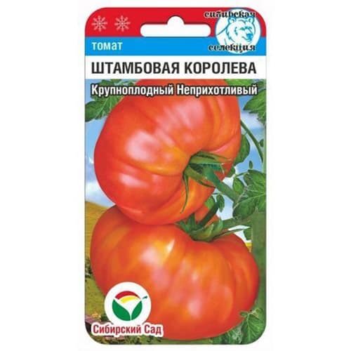 Томат Штамбовая королева Сибирский Сад изображение 1 артикул 97202