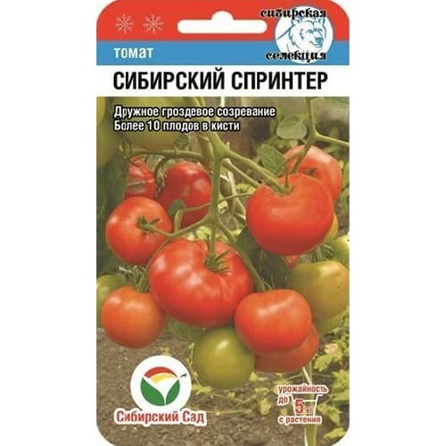 Томат Сибирский спринтер Сибирский Сад изображение 1 артикул 97196