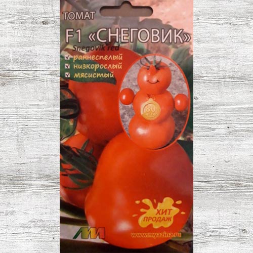 Томат Снеговик красный F1 артикул фото 1 Томат Снеговик красный F1 изображение 1 артикул 83621