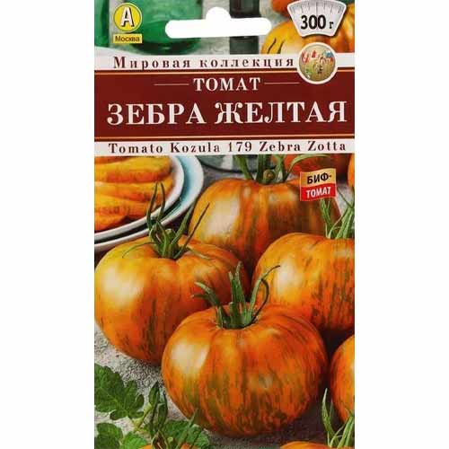 Томат Зебра желтая Аэлита изображение 1 артикул 40234