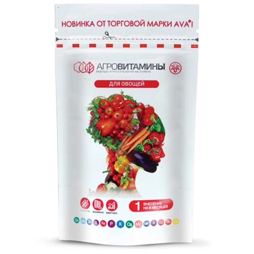 Удобрение AVA Агровитамины для овощей изображение 1 артикул 85464