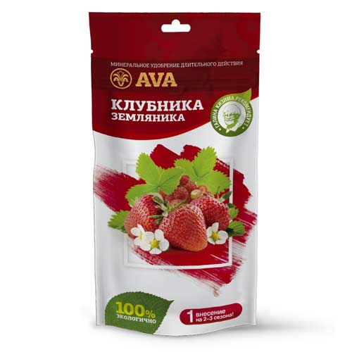 Удобрение AVA для клубники и земляники артикул фото 1 Удобрение AVA для клубники и земляники изображение 1 артикул 85456