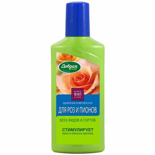 Удобрение Добрая сила для роз и пионов изображение 1 артикул 84090