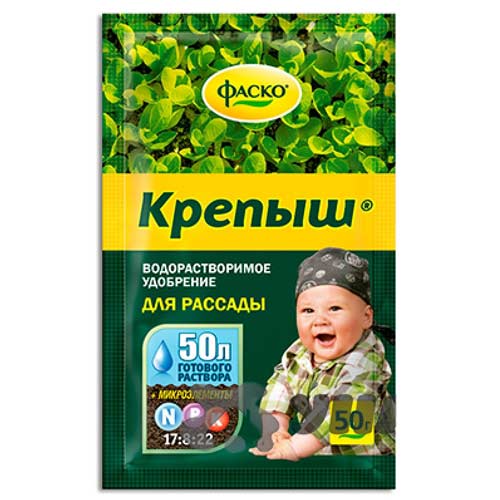 Удобрение Фаско Крепыш для рассады артикул фото 1 Удобрение Фаско Крепыш для рассады изображение 1 артикул 85499