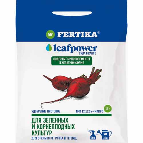 Удобрение Leaf Power для зеленых и корнеплодных культур изображение 1 артикул 1437