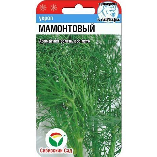 Укроп Мамонтовый Сибирский Сад изображение 1 артикул 82946