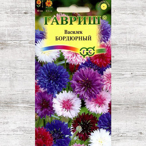 Василек Бордюрный, смесь окрасок Гавриш изображение 1 артикул 65944