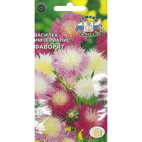Василек Фаворит, смесь окрасок изображение 1 артикул 93685