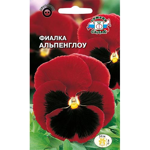 Виола Альпенглоу, семена артикул фото 1 Виола Альпенглоу, семена изображение 1 артикул 93693