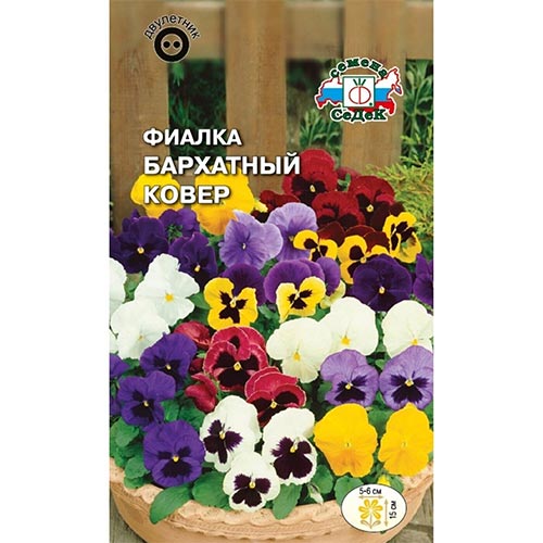 Виола Бархатный ковер, смесь окрасок артикул фото 1 Виола Бархатный ковер, смесь окрасок изображение 1 артикул 93697
