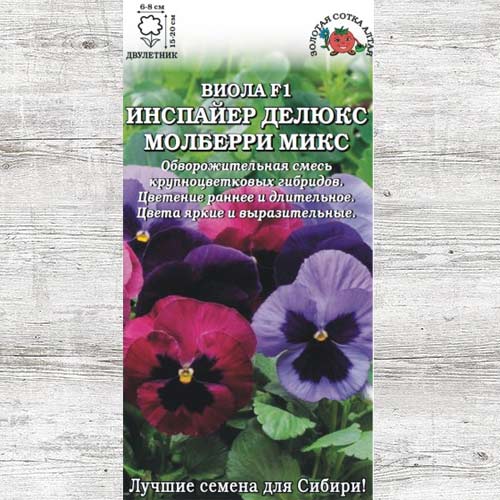 Виола Инспайер Делюкс Молберри, смесь окрасок изображение 1 артикул 83686
