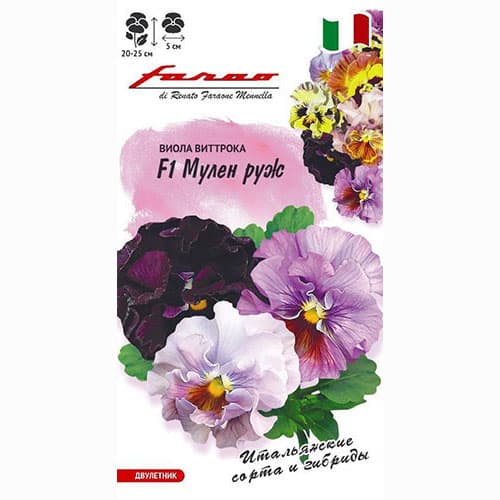 Виола Виттрока Мулен Руж F1, смесь окрасок Гавриш изображение 1 артикул 66046