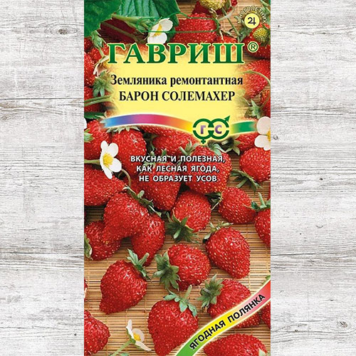 Земляника ремонтантная Барон Солемахер Гавриш изображение 1 артикул 65236
